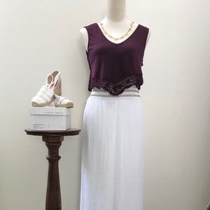 JM Collection wide leg pants